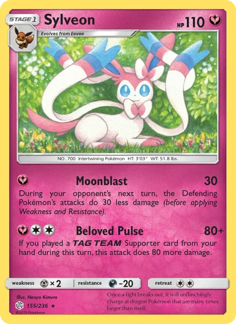 Sylveon [Moonblast | Beloved Pulse]