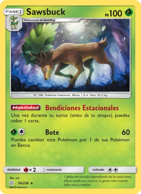 Sawsbuck [Seasonal Blessings | Bounce]