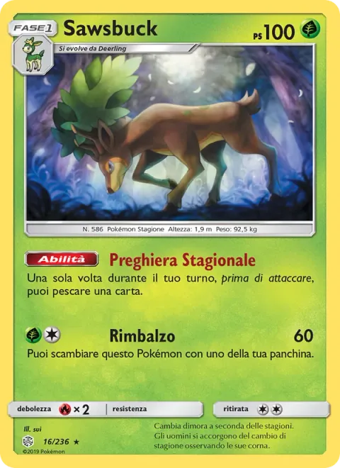 Sawsbuck [Seasonal Blessings | Bounce]