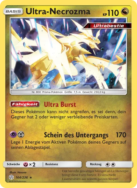 Ultra Necrozma [Ultra Burst | Luster of Downfall]