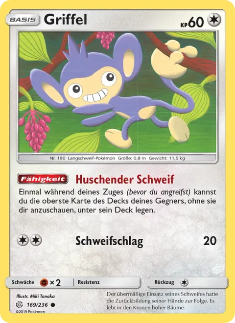 Aipom [Scampering Tail | Tail Smack]