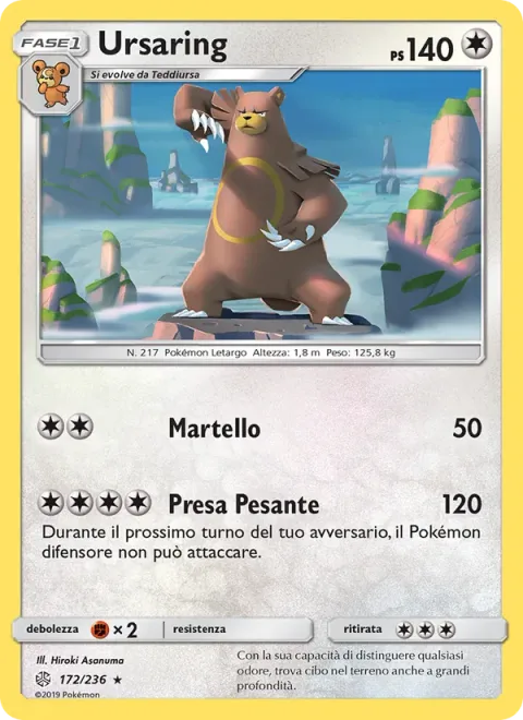 Ursaring [Hammer In | Heavy Hold]