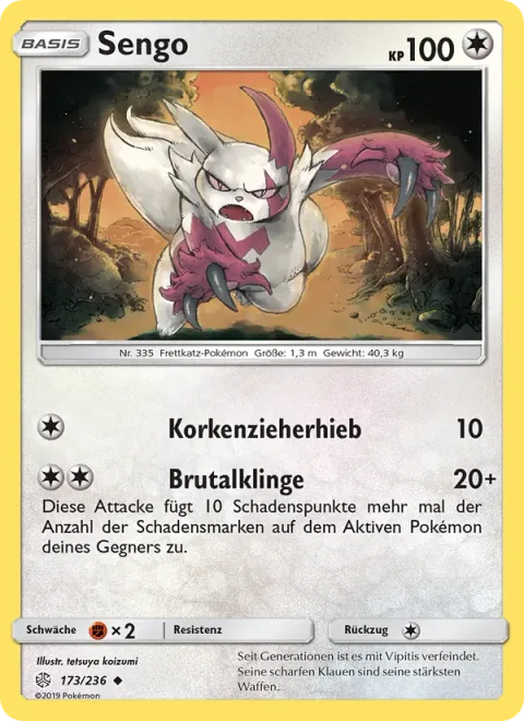 Zangoose [Corkscrew Punch | Brutal Edge]