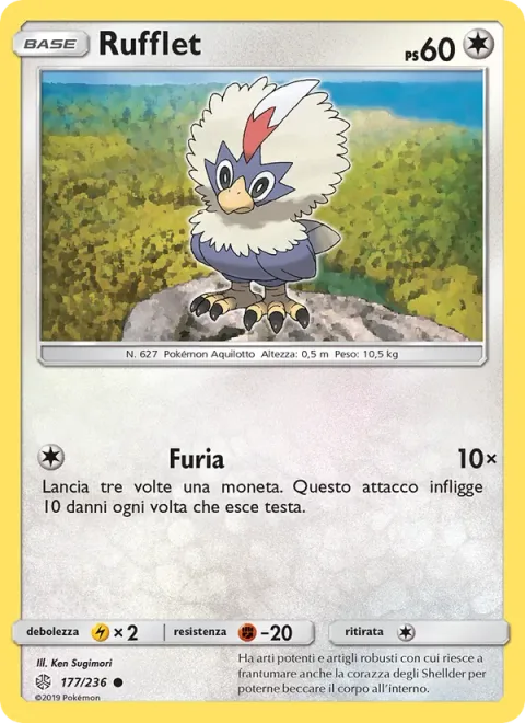 Rufflet [Fury Attack]