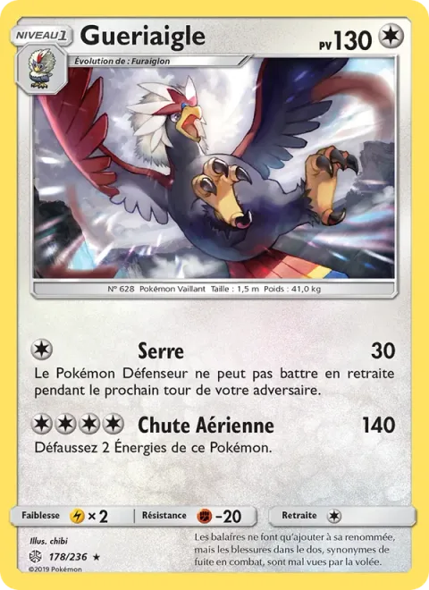 Braviary [Clutch | Aero Fall]