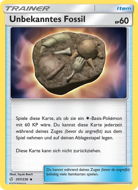 Unidentified Fossil