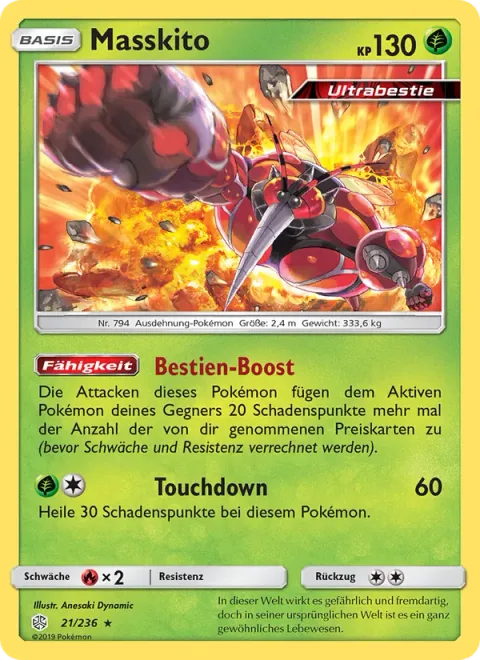 Buzzwole [Beast Boost | Touchdown]