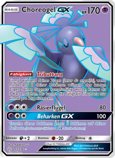 Oricorio GX [Dance of Tribute | Razor Wing | Strafe GX]