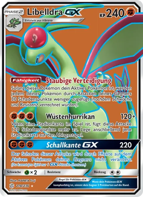 Flygon GX [Dusty Defense | Desert Hurricane | Sonic Edge GX]