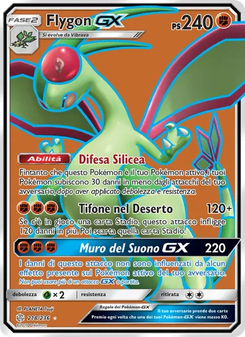 Flygon GX [Dusty Defense | Desert Hurricane | Sonic Edge GX]