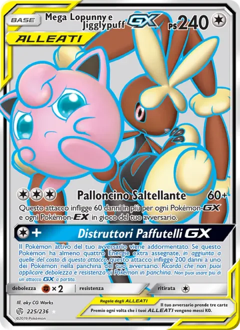 Mega Lopunny & Jigglypuff GX [Jumping Balloon | Puffy Smashers GX]