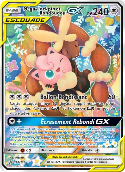 Mega Lopunny & Jigglypuff GX [Jumping Balloon | Puffy Smashers GX]