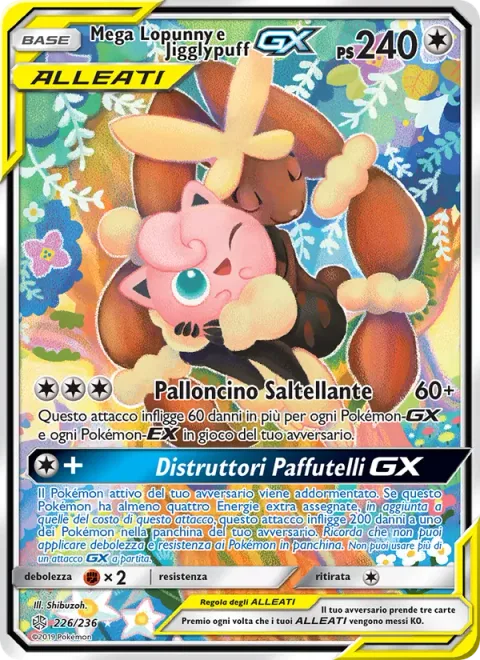 Mega Lopunny & Jigglypuff GX [Jumping Balloon | Puffy Smashers GX]