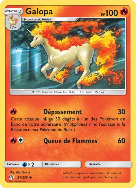 Rapidash [Overrun | Flame Tail]