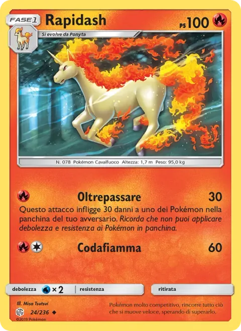 Rapidash [Overrun | Flame Tail]