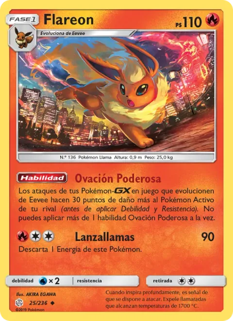 Flareon [Power Cheer | Flamethrower]