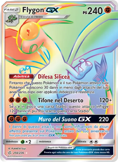 Flygon GX [Dusty Defense | Desert Hurricane | Sonic Edge GX]