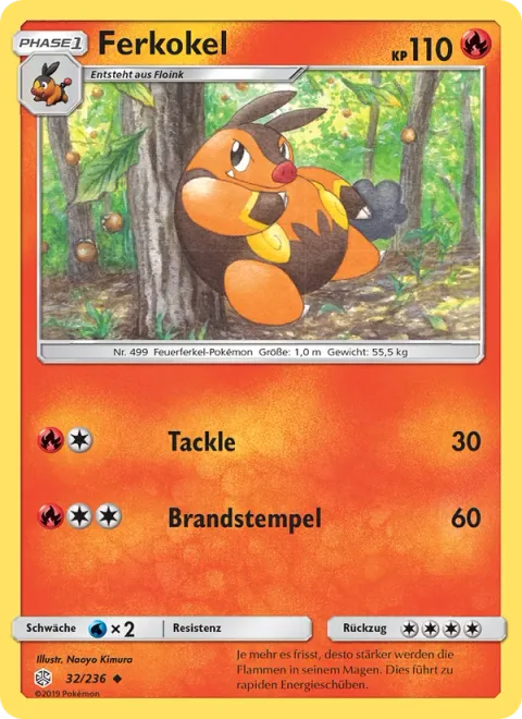 Pignite [Tackle | Heat Crash]