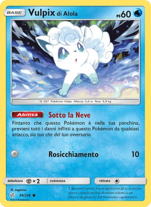 Alolan Vulpix [Snowed In | Gnaw]