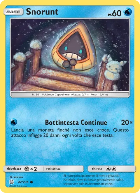 Snorunt [Continuous Headbutt]