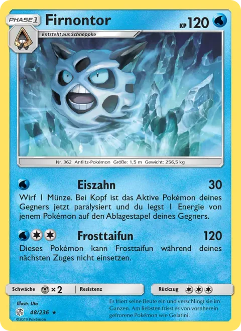 Glalie [Ice Fang | Frost Typhoon]