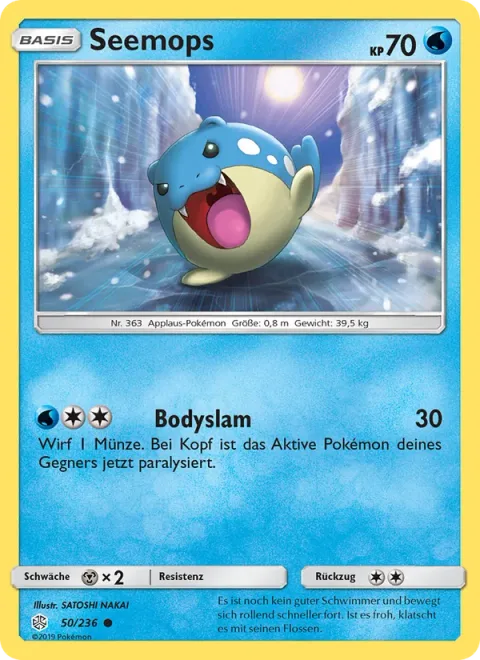 Spheal [Body Slam]