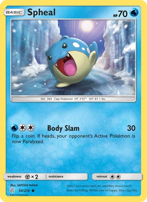 Spheal [Body Slam]