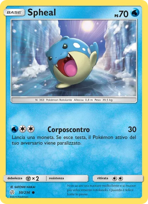 Spheal [Body Slam]