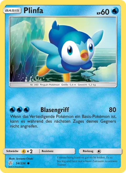 Piplup [Bubble Hold]