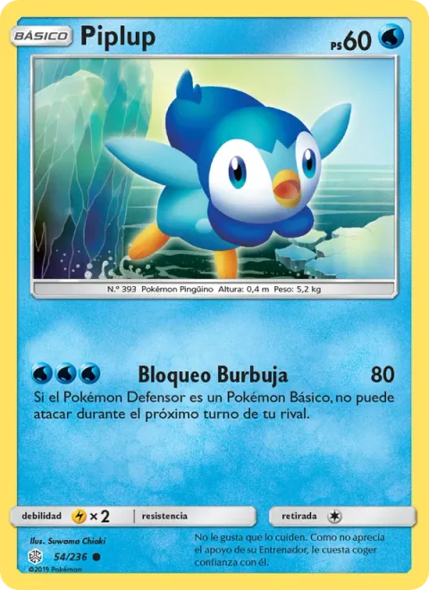 Piplup [Bubble Hold]