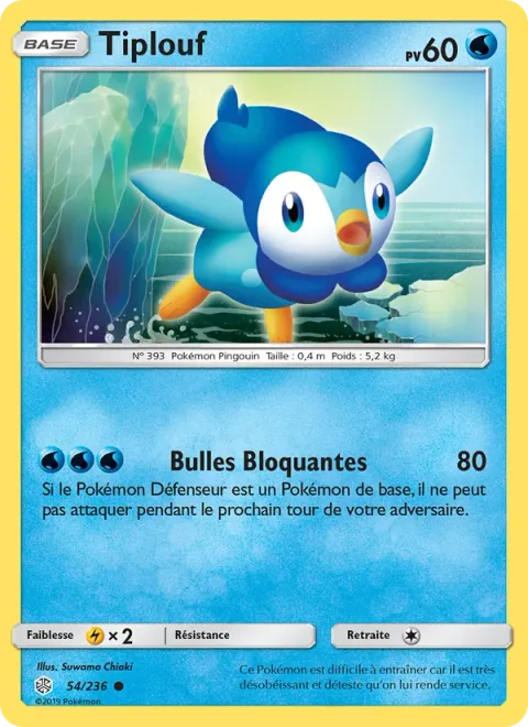 Piplup [Bubble Hold]
