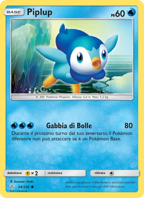 Piplup [Bubble Hold]