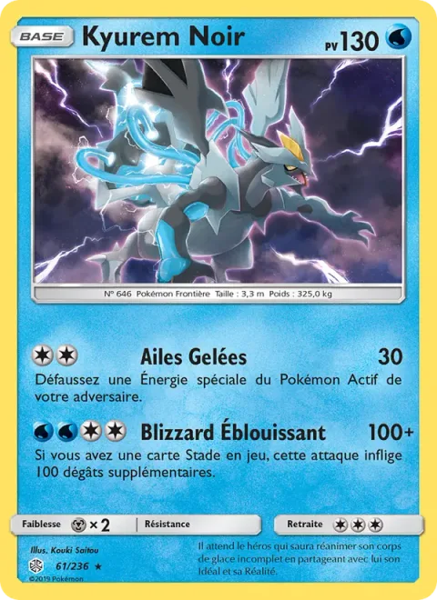 Black Kyurem [Frozen Wings | Dazzling Blizzard]