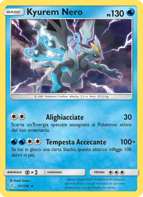Black Kyurem [Frozen Wings | Dazzling Blizzard]