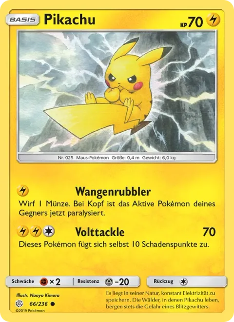 Pikachu [Nuzzle | Volt Tackle]