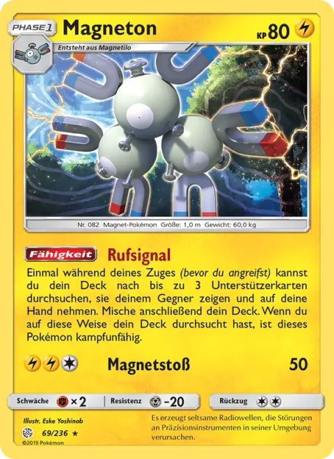 Magneton [Call Signal | Magnetic Blast]
