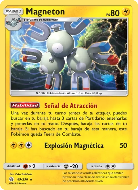 Magneton [Call Signal | Magnetic Blast]