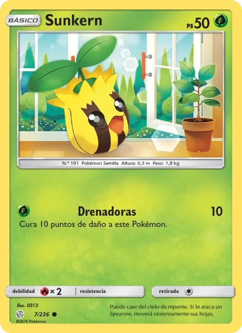 Sunkern [Leech Seed]