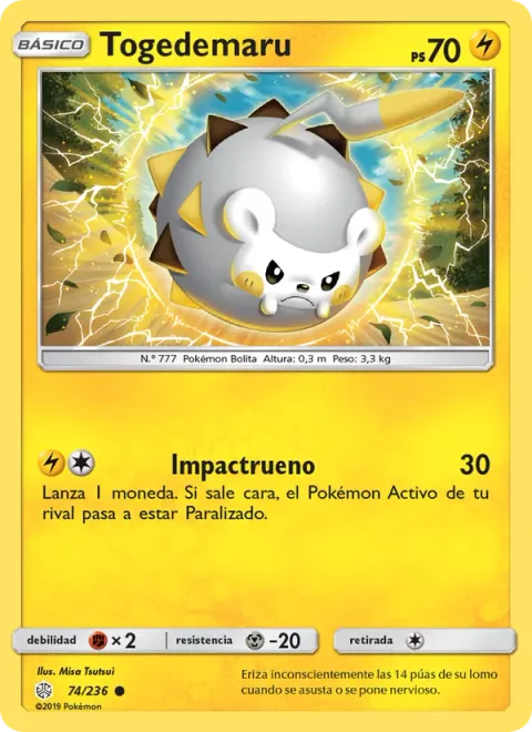 Togedemaru [Thunder Shock]