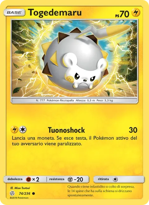 Togedemaru [Thunder Shock]