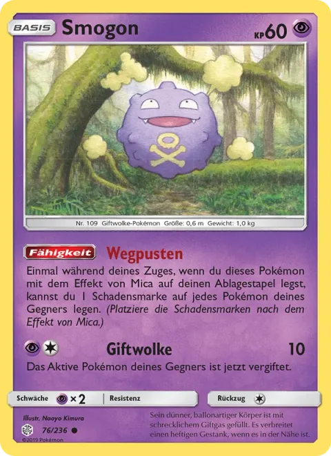Koffing [Blow-Away Bomb | Poison Gas]