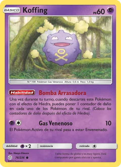 Koffing [Blow-Away Bomb | Poison Gas]