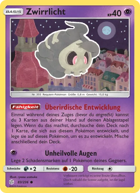 Duskull [Spiritborne Evolution | Ominous Eyes]
