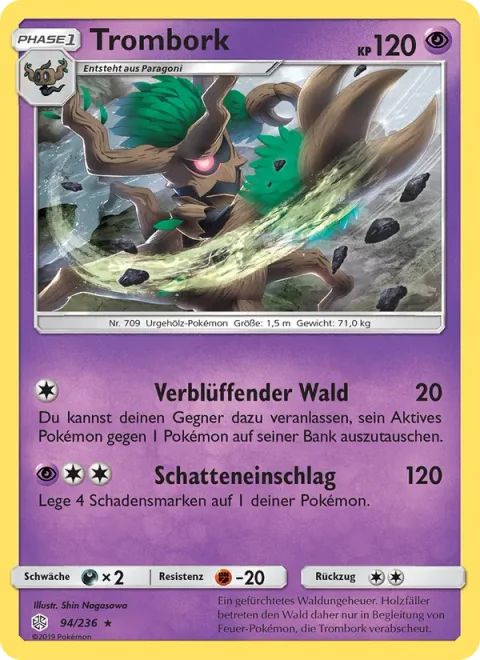 Trevenant [Perplexing Forest | Shadow Impact]