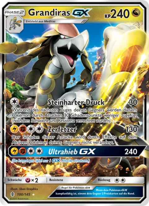 Kommo-o GX [Adamantine Press | Shred | Ultra Uppercut GX]