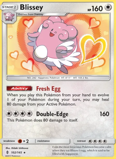 Blissey [Fresh Egg | Double Edge]