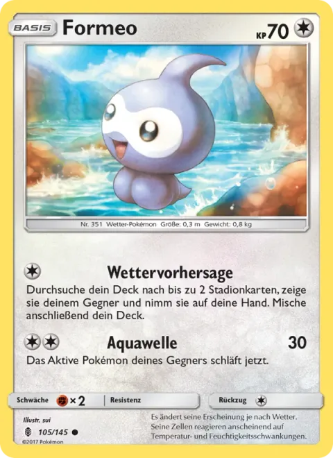Castform [Weather Teller | Water Pulse]