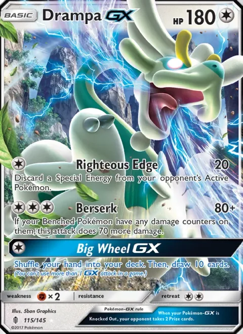 Drampa GX [Righteous Edge | Berserk | Big Wheel GX]
