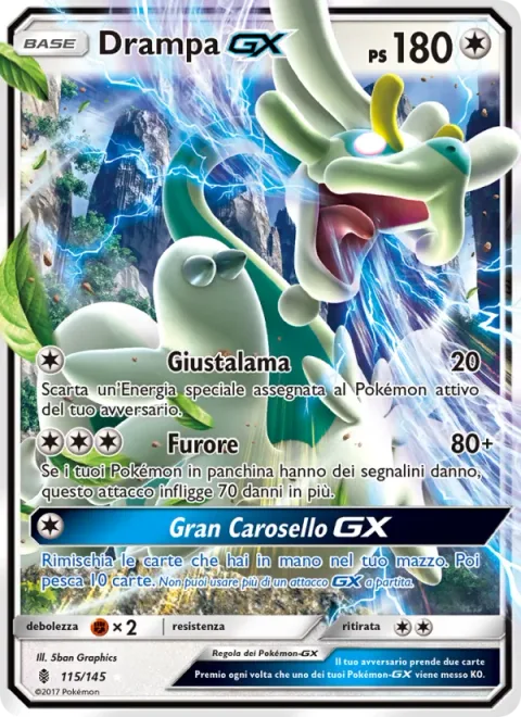 Drampa GX [Righteous Edge | Berserk | Big Wheel GX]