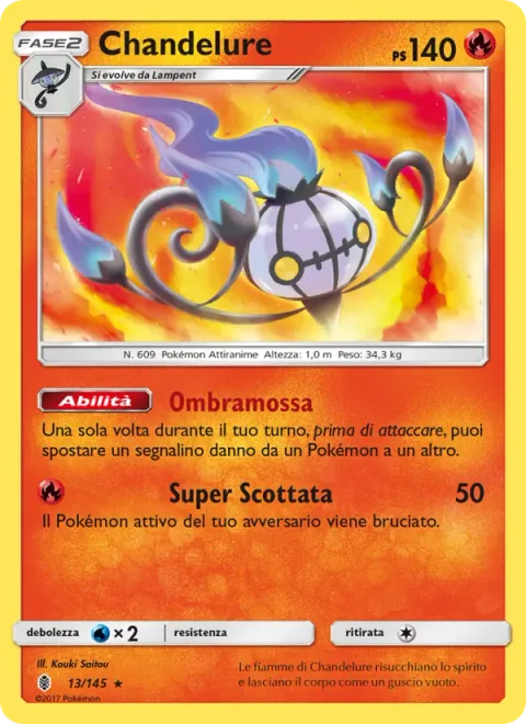 Chandelure [Shady Move | Super Singe]
